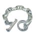 画像3: Double Triangle Anchor Chain Links Bracelet (Bold / Long) (3)