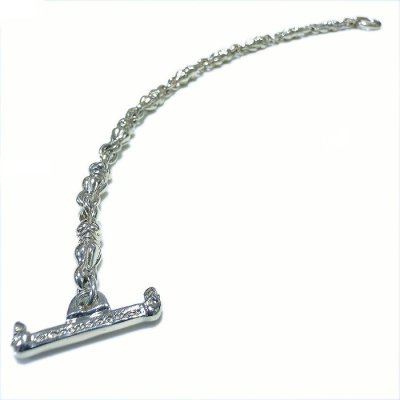 画像5: All 1/16 Noodles Bracelet (Platinum finish)
