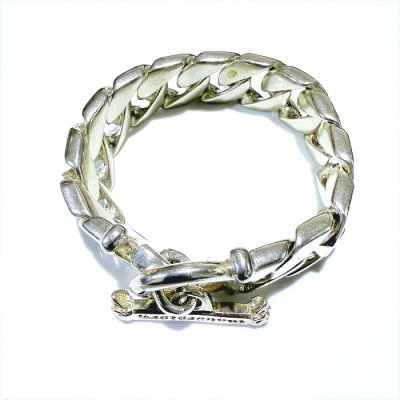 画像8: Cuban Chain With Skull T-bar & O-ring Bracelet 