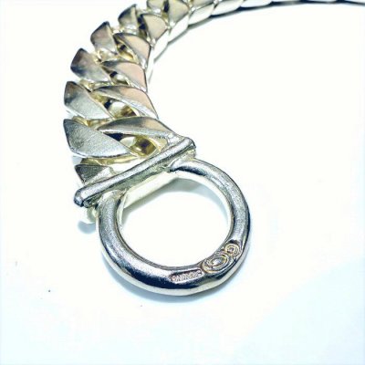 画像7: Cuban Chain With Skull T-bar & O-ring Bracelet 