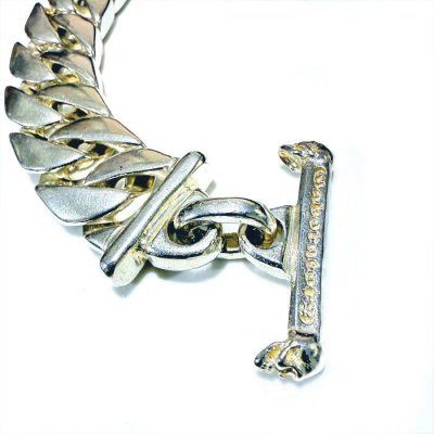 画像5: Cuban Chain With Skull T-bar & O-ring Bracelet 