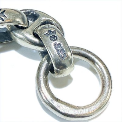 画像9: 2Studs Bolo Neck Panthers With Maltese H.W.O & Smooth Anchor Links Bracelet 