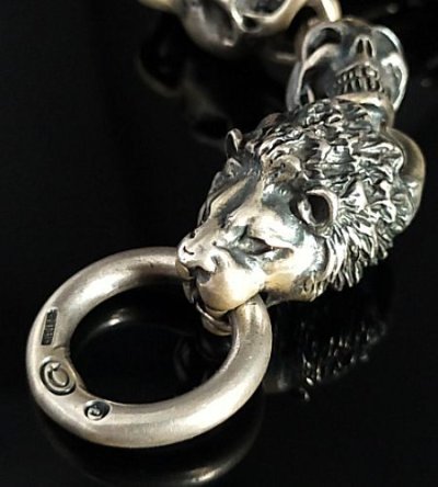 画像2: Lion With Skulls Links Bracelet