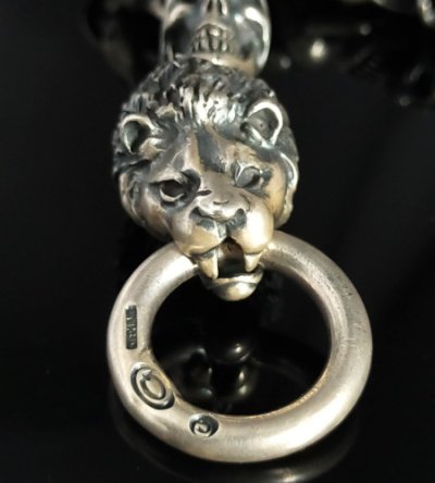 画像9: Lion With Skulls Links Bracelet