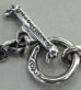 画像3: Quarter Skull On Quarter Chain Bracelet (3)