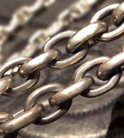 画像20: Small Oval Chain Link Bracelet