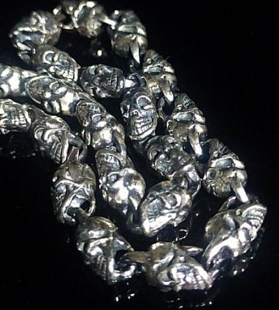 画像4: 1/32 All Skulls Link Bracelet