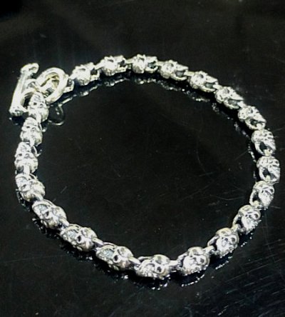 画像3: 1/32 All Skulls Link Bracelet