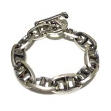 Double Triangle Anchor Chain Links Bracelet