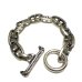 画像5: Double Triangle Anchor Chain Links Bracelet