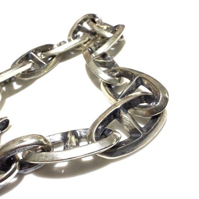 画像3: Double Triangle Anchor Chain Links Bracelet