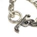 画像4: Half Double Triangle Anchor Chain Links Bracelet