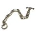 画像3: Half Double Triangle Anchor Chain Links Bracelet