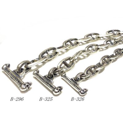 画像7: Quarter Double Triangle Anchor Chain Links Bracelet