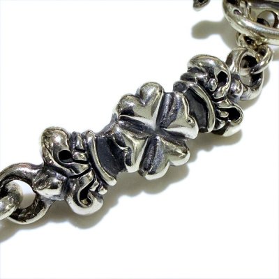 画像2: 1/64 4Heart Crown Links Bracelet