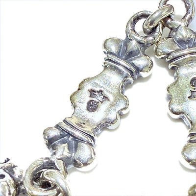 画像7: 1/64 4Heart Crown Links Bracelet