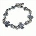 画像1: 1/16 Grooved Cross Links Bracelet (1)