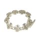 画像1: 1/48 Short Grooved Cross With Moissanite Bracelet (1)