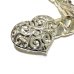 画像6: Small Heart With Cuban Chain Bracelet (6)