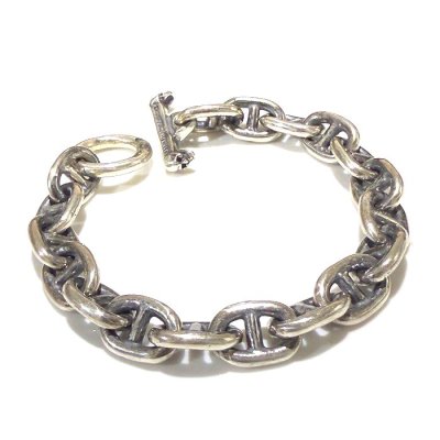 画像1: 11.5mm Marine Chain Bracelet