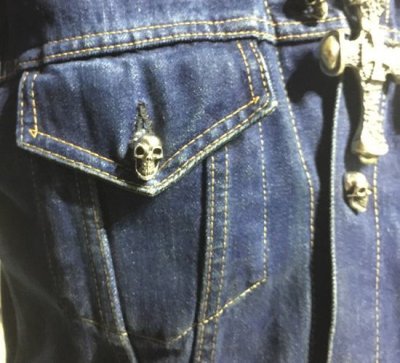 画像14: Skull Screw Button