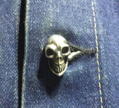 画像18: Skull Screw Button
