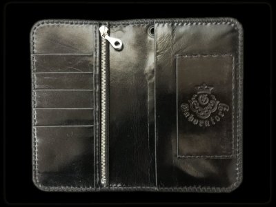 画像7: Ostrich Leg G&Crown Inlay Elephant Check Book