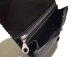 画像2: Buffalo Leather Coin & Card Case With Zipper (Black) (2)