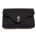 画像1: Elephant Leather Coin Card Case (Skull Button,Elephant Liner) (1)