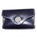 画像1: Oil Cordovan Coin Card Case (Wide gusset) (1)