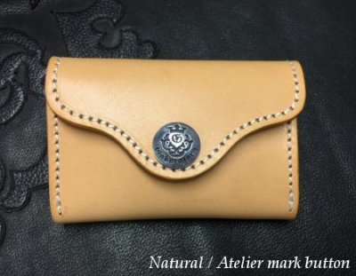 画像6: Saddle Leather Coin & Card Case (Natural)
