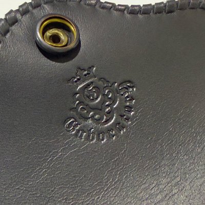 画像9: Shark Leather Coin Card Case With Lacing