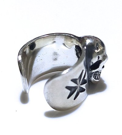 画像9: Skull On Maltese Cross Ear Cuff