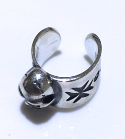 画像7: Skull On Maltese Cross Ear Cuff