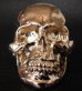 画像2: 10k Gold Large Skull Ring with Jaw (2)