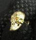画像19: 18k Gold Twelve Small Skull Pierce