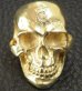 画像7: 10k Gold Half Large Skull Ring