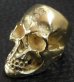画像5: 10k Gold Half Large Skull Ring