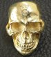 画像8: 10k Gold Half Large Skull Ring