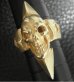 画像3: 10k Gold Skull with Spike Ring