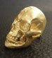 画像5: Gold Large Skull Ring With Jaw (Mat Color Finish)