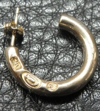 画像4: 10k Gold O-ring pierce (左用)