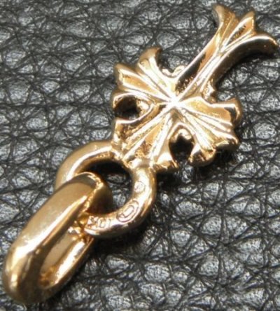 画像5: 10k Gold 1/16 Grooved Cross Pendant