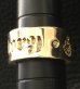 画像2: 10k Gold Wide Gaboratory Cigar Band Ring (2)