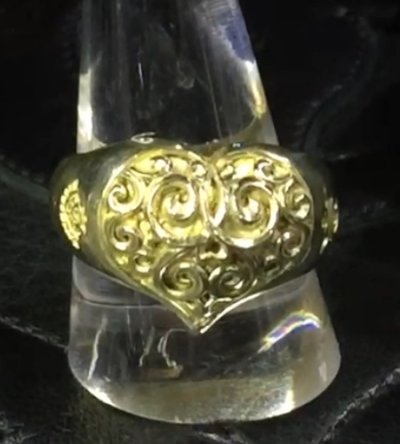 画像5: 10k Gold Heart Ring