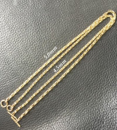 画像5: 14k Gold Anchor Chain L-type