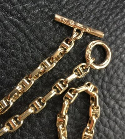 画像3: 14k Gold Anchor Chain L-type