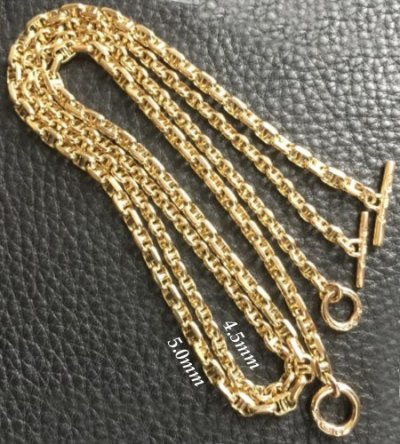 画像4: 14k Gold Anchor Chain L-type