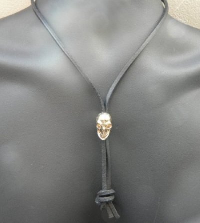 画像15: 18k Gold Single Skull Beads