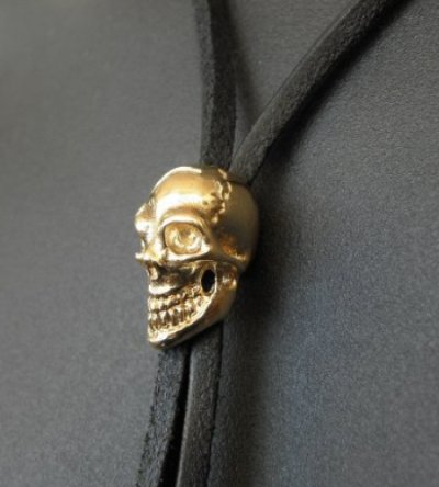 画像16: 18k Gold Single Skull Beads